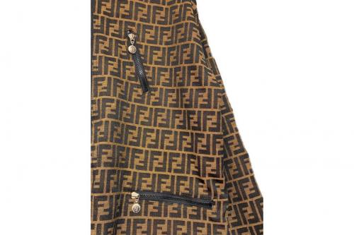 フェンディのリバーシブルコート