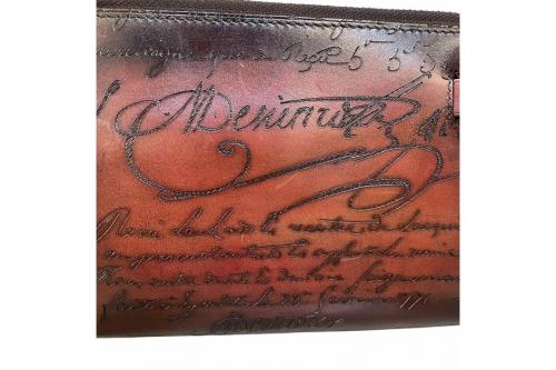 セカンドバッグのBerlutiバッグ　Berlutiセカンドバッグ　BerlutiTIRIWA 　Berlutiティリワ　Berlutiレザーオールインワン