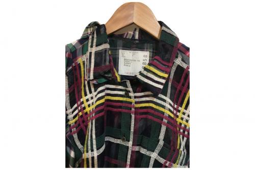 サカイのハイブリッドブラウス