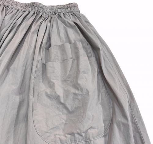 ダブルポケットギャザースカートのhomspunスカート　homspunギャザースカート　homspunダブルポケット　homspunダブルポケットスカート
