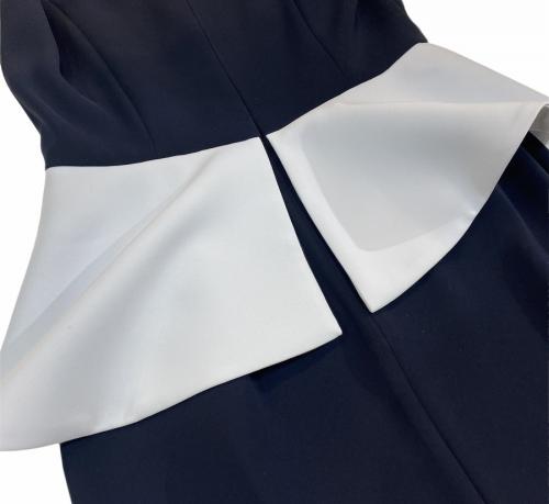 YOKO CHANワンピース　YOKO CHANペプラムワンピース　