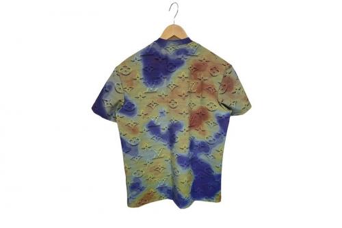 ルイ ヴィトン　のモノグラム 3Dエフェクト プリント パッカブル Tシャツ