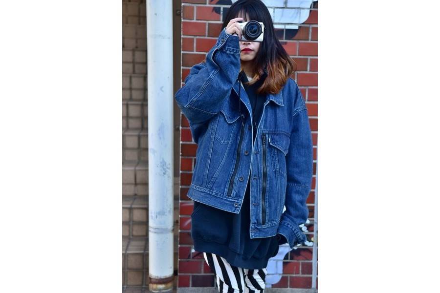 Knuth Marf - denim over shirt jacket (unisex) / デニム