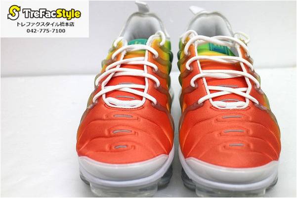 NIKE / ナイキ】レインボーカラーの AIR VAPORMAX PLUS 入荷しま