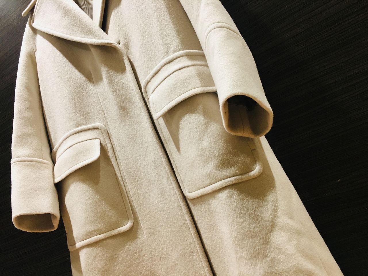 EBURE/エブール 最高品質のメルトンダブルコート入荷です。[2019.02.09