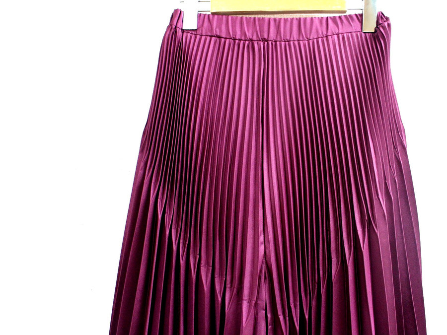 新品 未使用　UN3D.　アンスリード　オリガミプリーツパンツ　ブルー　レッド UN3D.（アンスリード） パンツ ORIGAMI PLEATS PT S / オリガミ