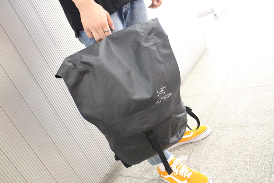 梅雨も怖くない！完全防水バックパック！【ARCTERYX/アークテリクス 