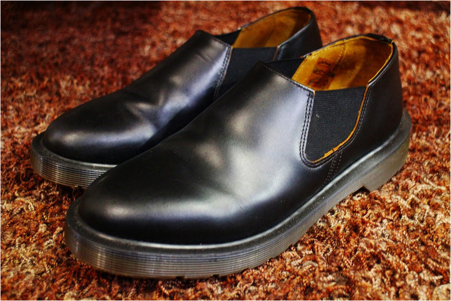 Dr.Martens/ドクターマーチン】レザースリッポンシューズ入荷