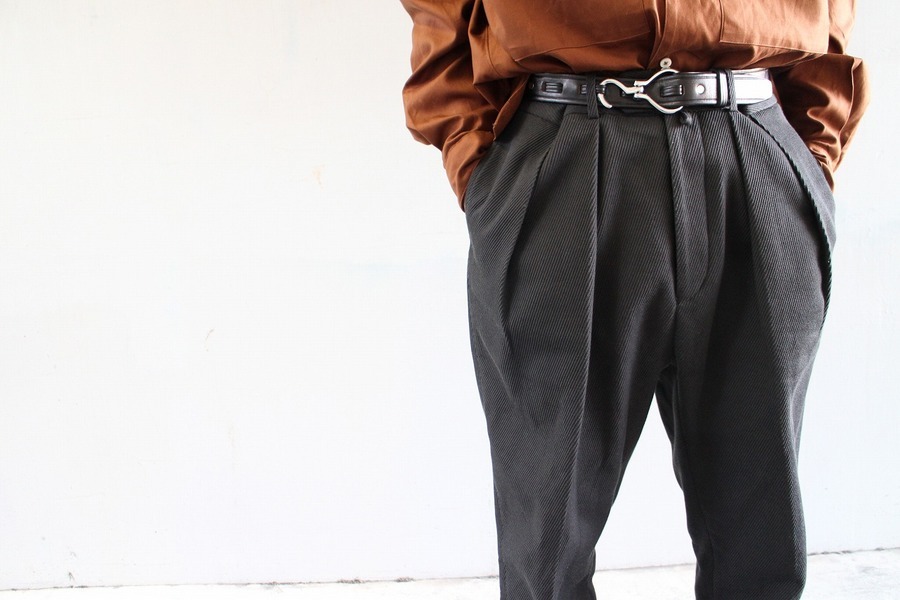 NEAT ニート 2TACK PANTS ツータックパンツ テーパードスラックス