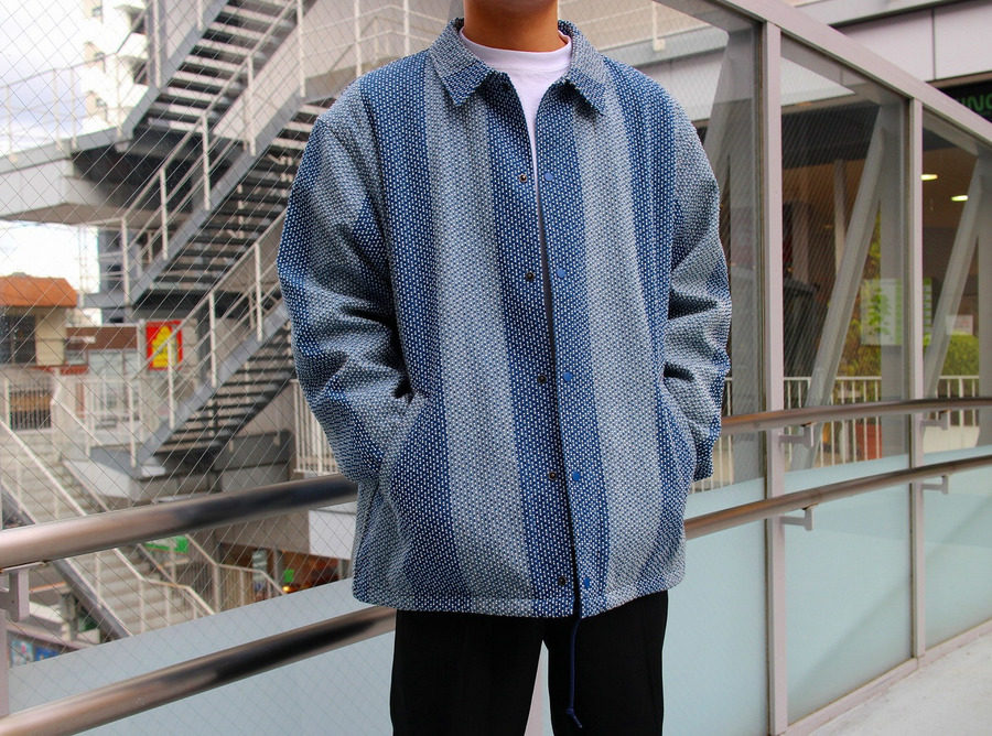 KUON クオン FOIL COATED Coaches Jacket