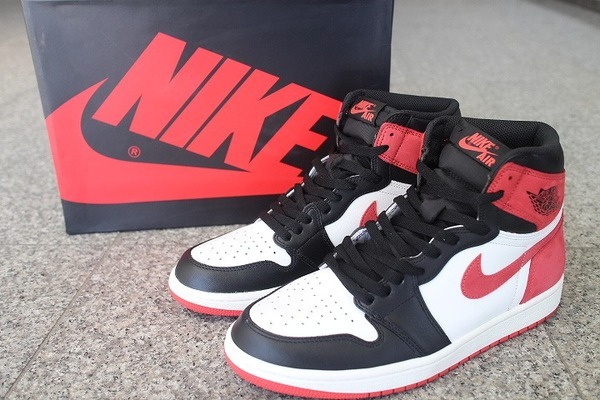 NIKE AIR JORADN 1 TRACK RED-BLACK