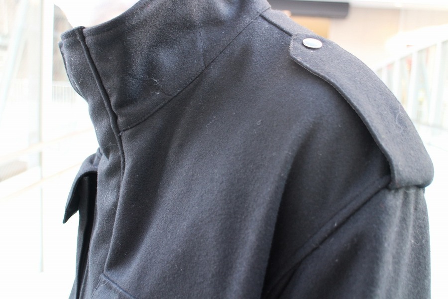 A.P.C. スタンドカラーメルトンコート　サイズ1 近日削除予定 A.P.C/アーペーセー】よりスタンドカラーメルトンコート（D