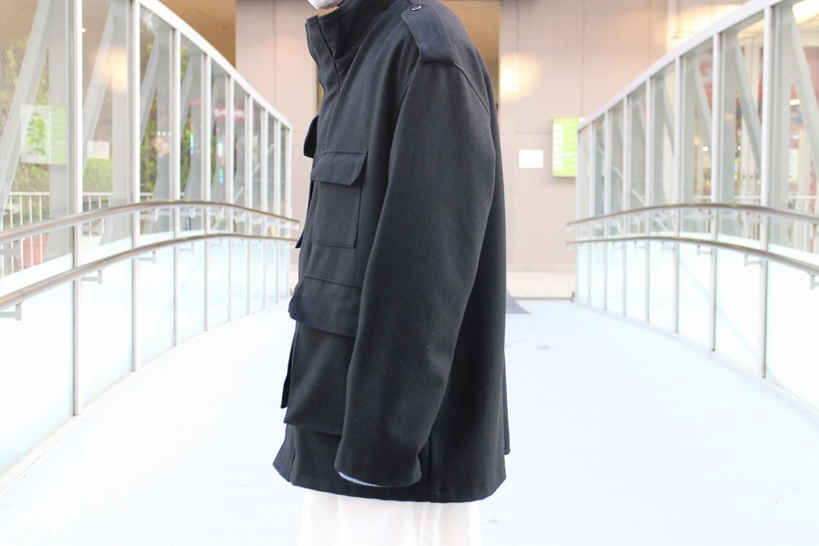 A.P.C/アーペーセー】よりスタンドカラーメルトンコート（D