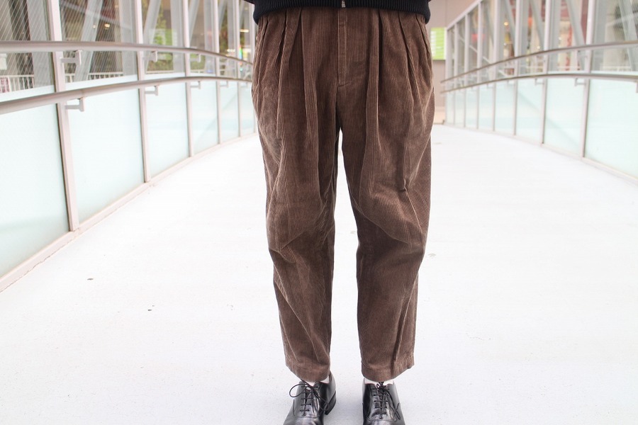 【21AW】Hakama Corduroy Pants コーデュロイコーパンツ