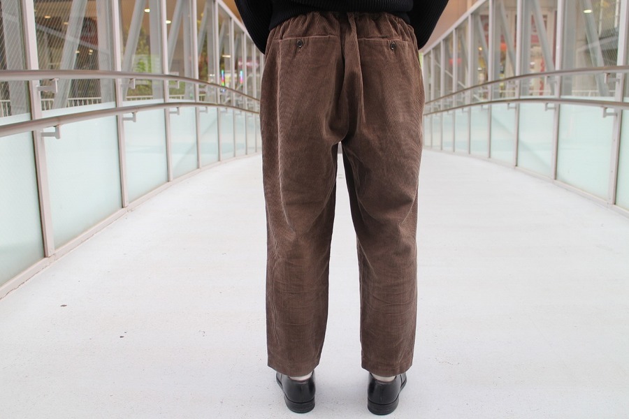 【21AW】Hakama Corduroy Pants コーデュロイコーパンツ