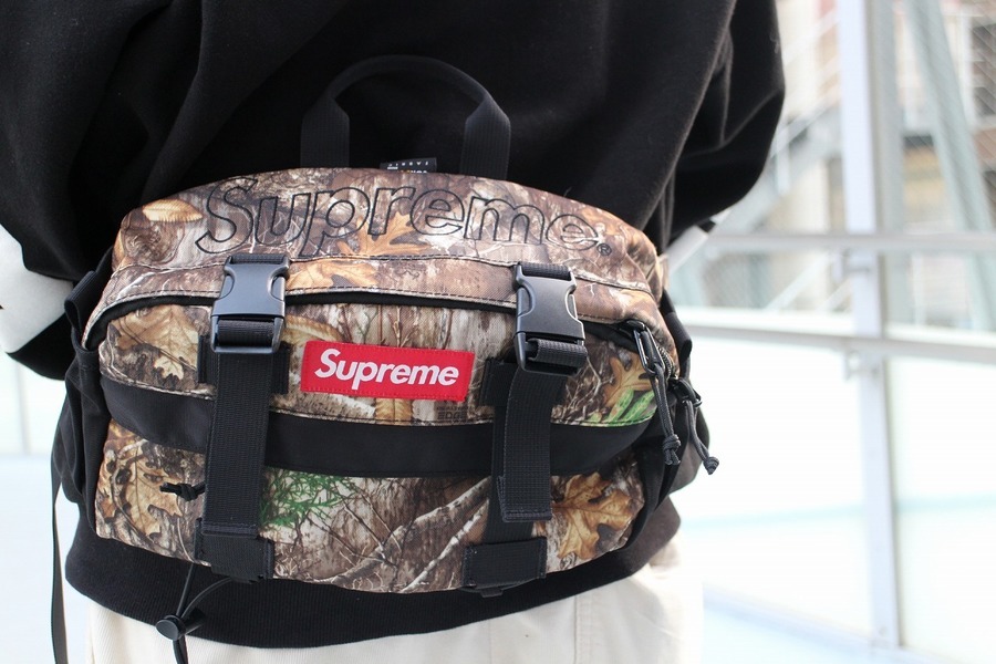 supreme waist bag カモ