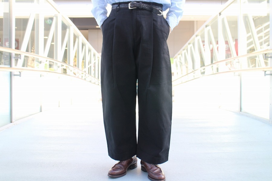 公式のルック画像を貼りましたSTUDIO NICHOLSON  BRIDGES PANT