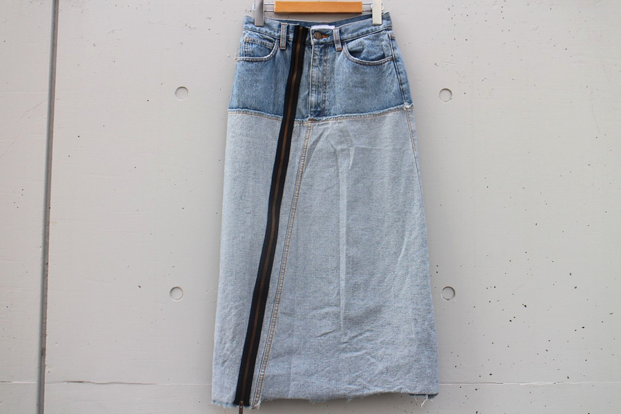 レディースアメリヴィンテージ　ameri remake like denim skirt