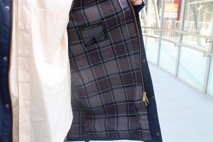 Barbour/バーブァー】よりSLソルウェイジッパージャケット