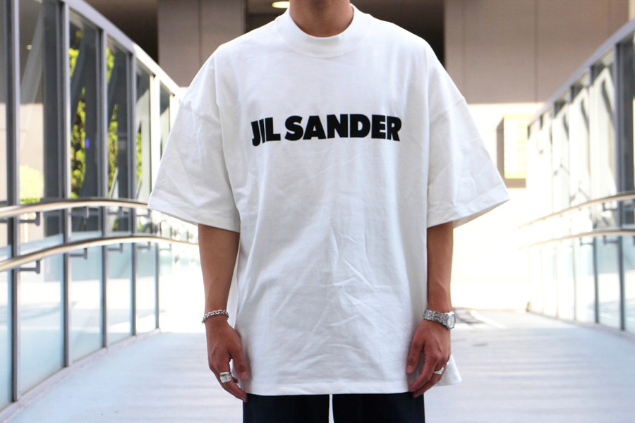 ジルサンダー ロゴ Tシャツ ホワイト Mサイズ | tspea.org