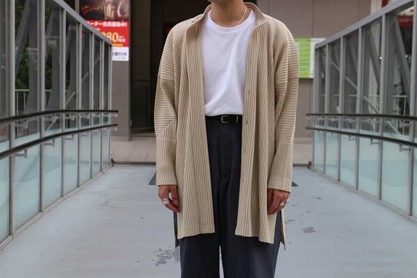 メンズにこそ着こなしてほしい、プリーツを究めたHOMME PLISSE