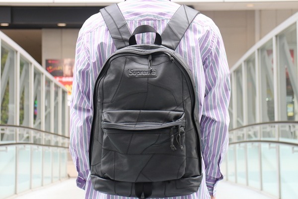 シュプリームSupreme Patchwork Leather Backpack