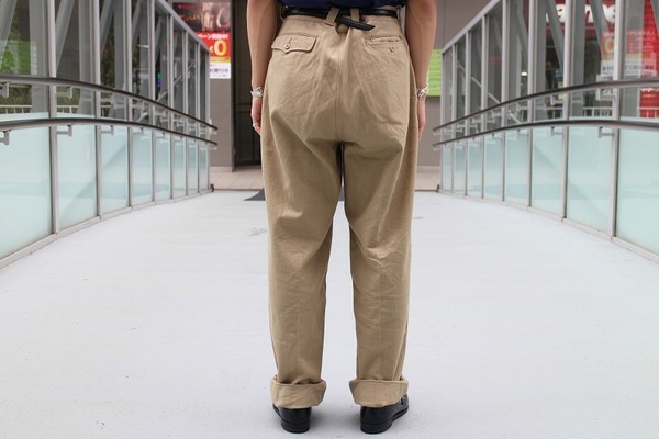 フランス軍　M-52 チノパンツ 楽天市場】フランス軍タイプ M-52 チノパンツ 3色(BLACK/BEIGE