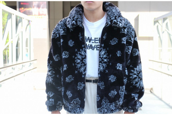 Supreme Bandana Faux Fur Bomber Jacketブルゾン