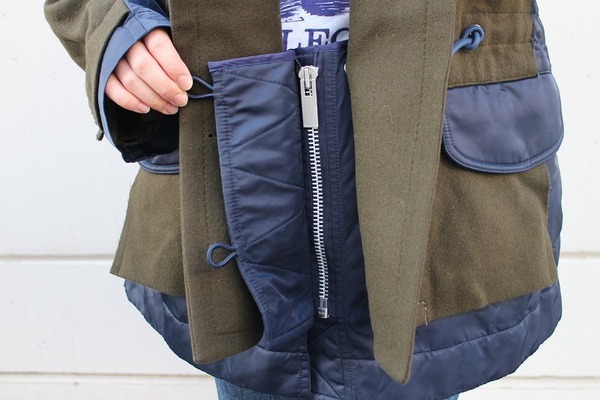 sacai/サカイ】よりレイヤードPコート(18-04036)が買取入荷