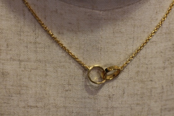 Cartier/カルティエ】よりベビーラブネックレス(18K 750刻印)が Cartier/カルティエ】よりベビーラブネックレス(18K 750刻印)が