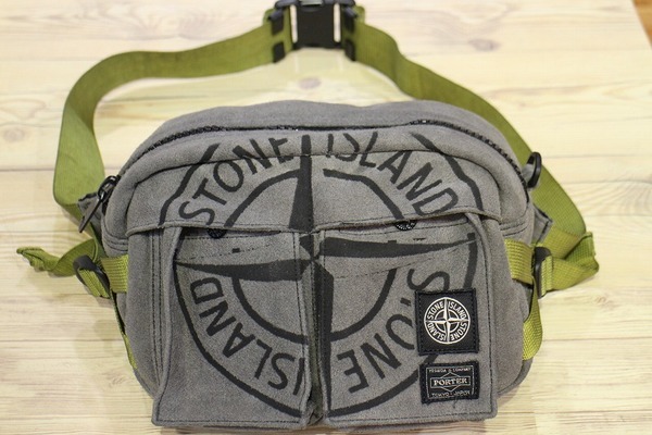 STONE ISLAND× PORTAR コラボ　ショルダーバッグ