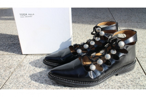 TOGA PULLA シューズ Toga Pulla バックルシューズ 通販 - FARFETCH