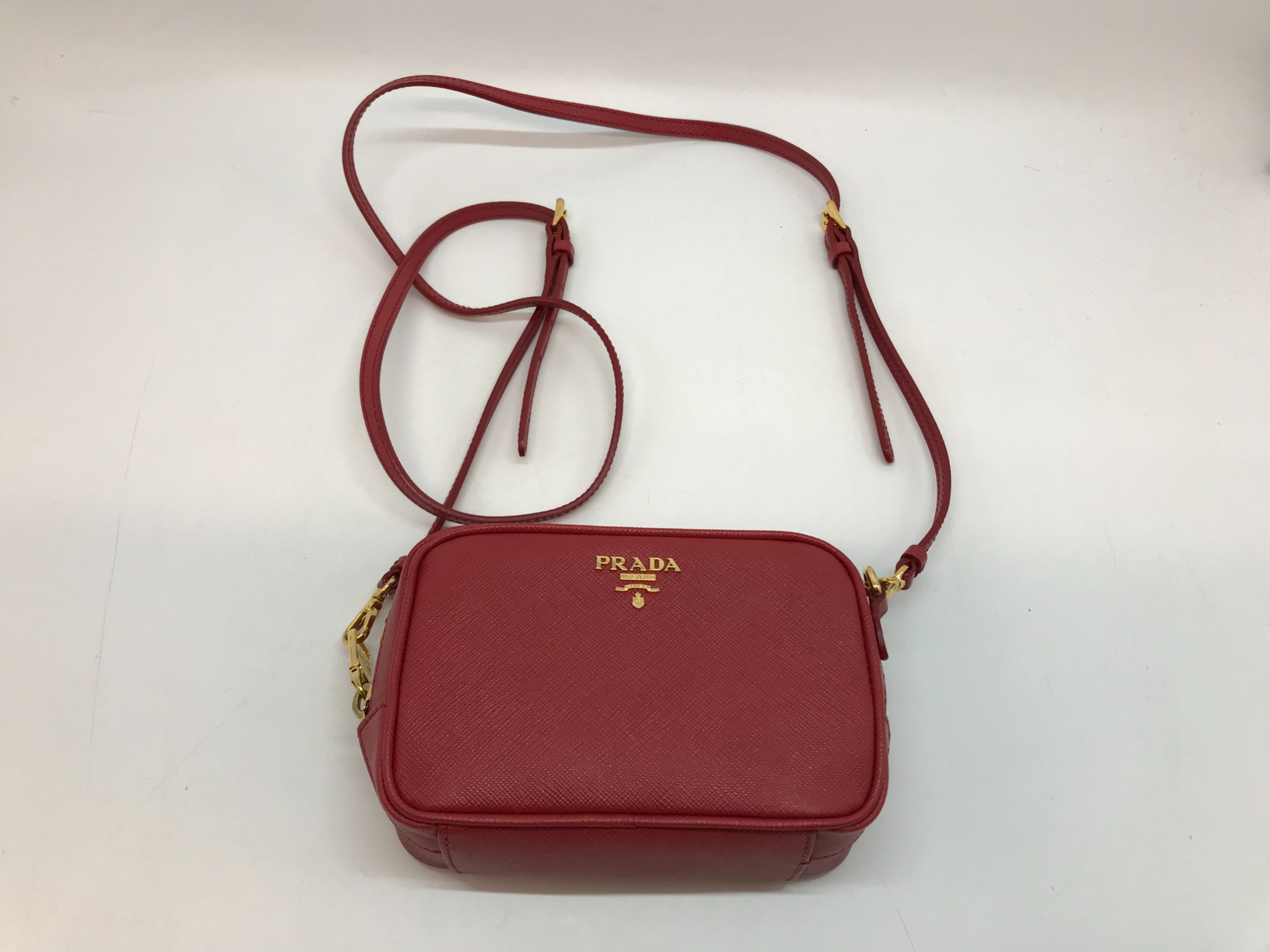 PRADA/プラダ】サフィアーノミニショルダーバッグお買取り入荷致しまし 