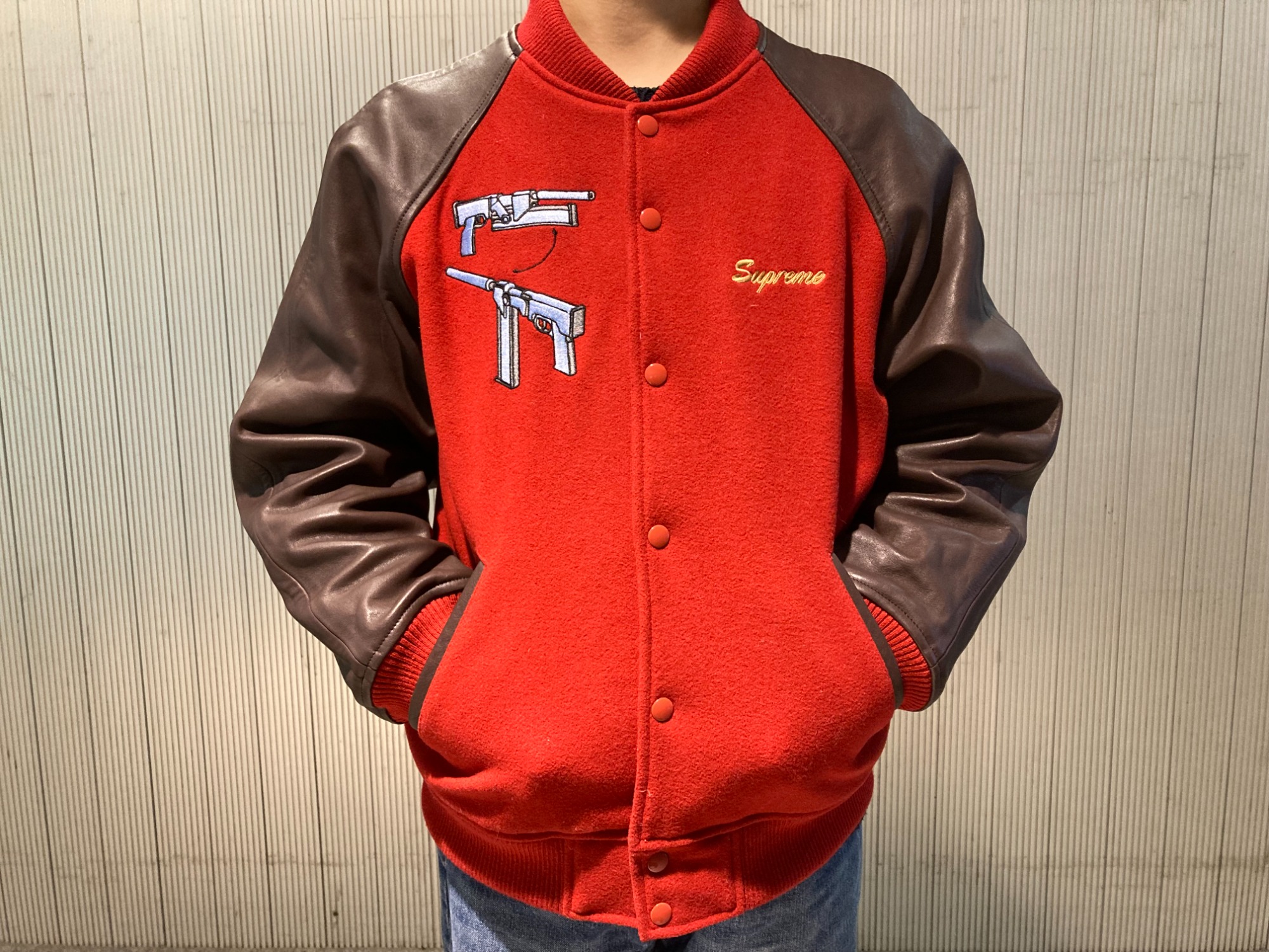 SUPREME シュプリーム 22SS Aeon Flux Varsity Jacket イーオン