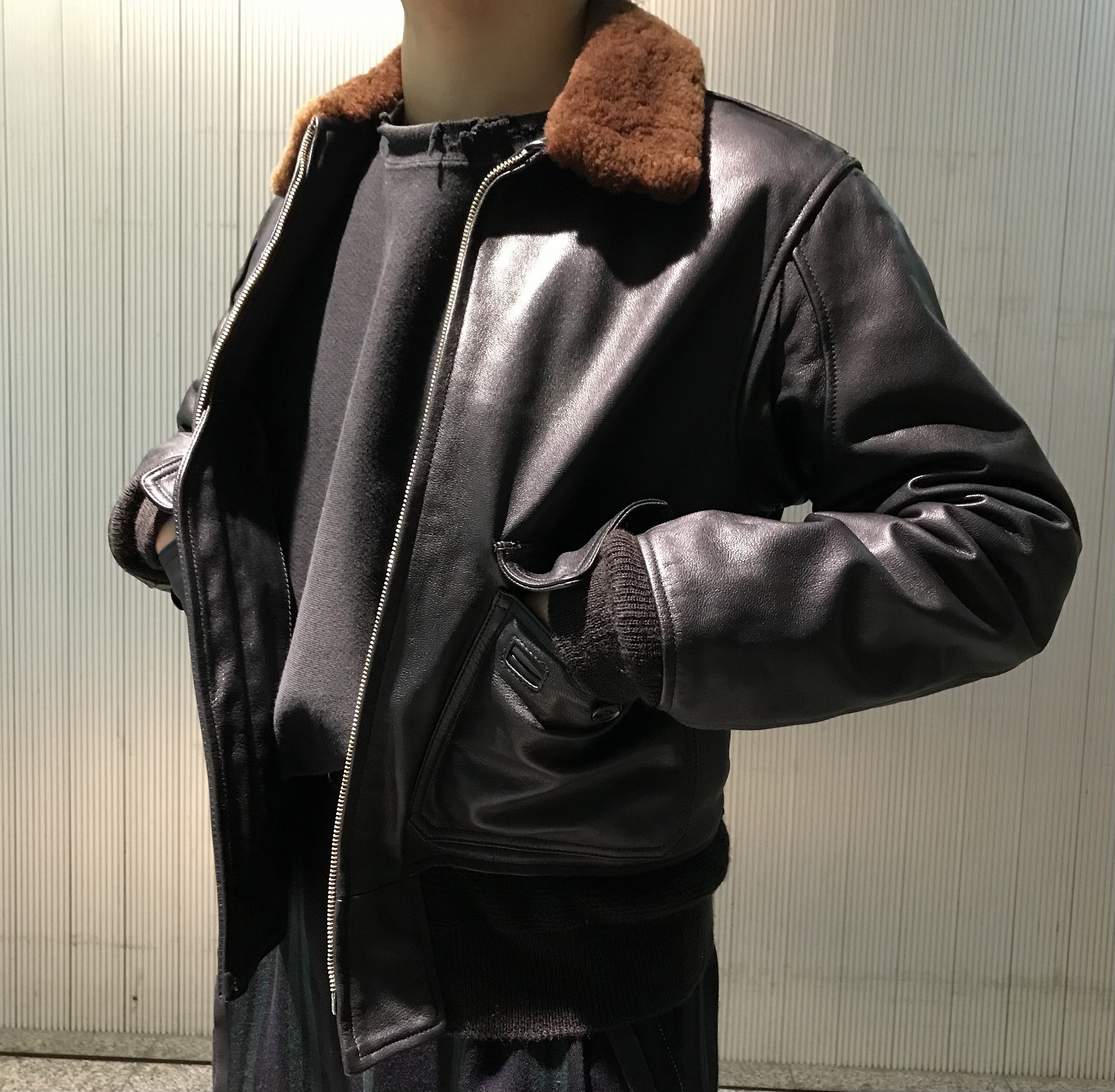 バズリクソンズ山羊革G-1 フライトジャケット38サイズ