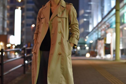 トレンチコートのチェスターコート