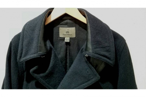 Pコートのウールコート