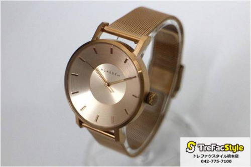 店舗からのお知らせの腕時計