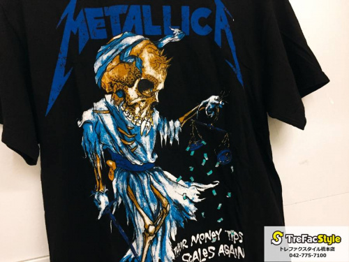 ヴィンテージアイテムのバンドTシャツ