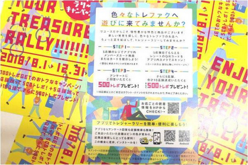 トレジャーラリーのイベント