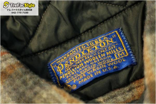 ペンドルトンのウールシャツ