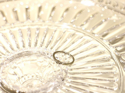 リングのネックレス