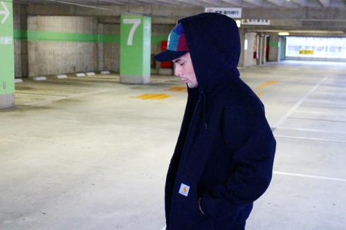 カーハートのフーデットジャケット