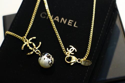 《CHANEL/シャネル》パールブラックペイントネックレス入荷♪[2019.10.20発行]