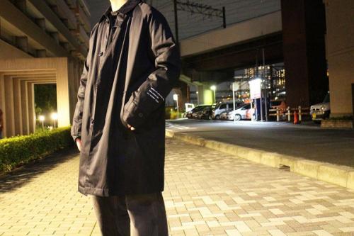 モンクレール × フラグメントデザインのステンカラーコート