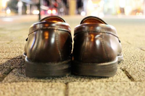 オールデンのローファー