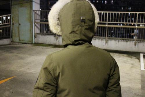 カナダグースのダウンジャケット