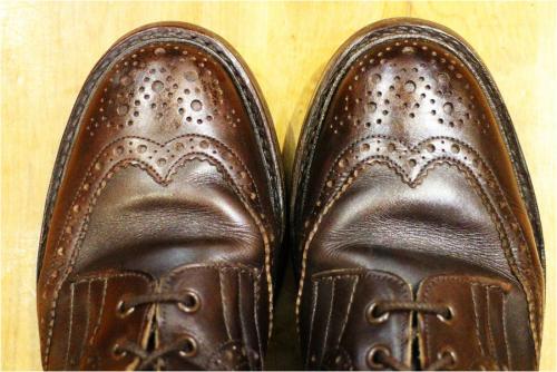 橋本店のレザーシューズ