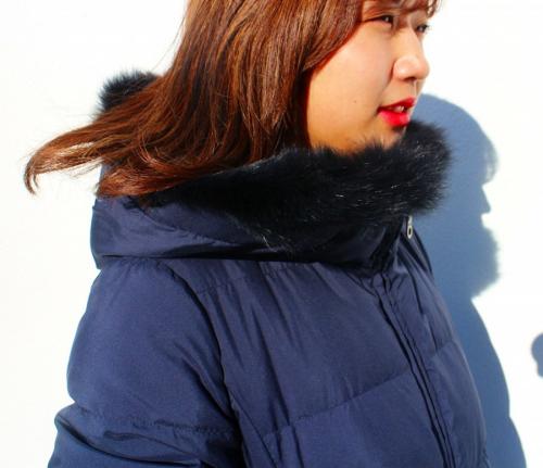 アンタイトルのダウンジャケット