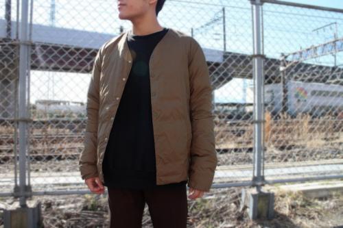 ザ・ノースフェイス パープルレーベルのダウンカーディガン